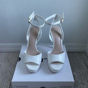 Aldo White Heels